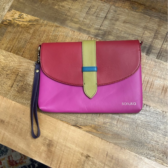 soruka Handbags - Soruka recycled leather handbag. Excellent condition.